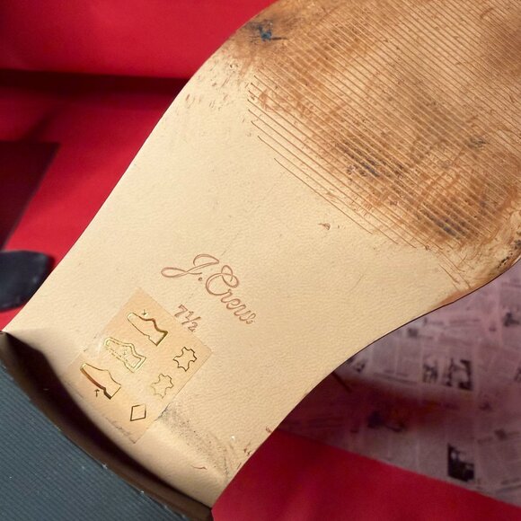 J.Crew Tall Leather Riding Boots – Classic Chestnut Brown – Size 7.5 – Like New - Picture 6 of 12